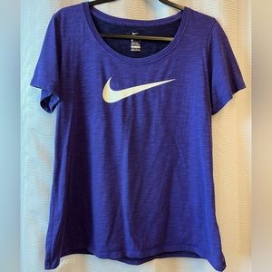 Women’s Nike Purple t shirt dri fit